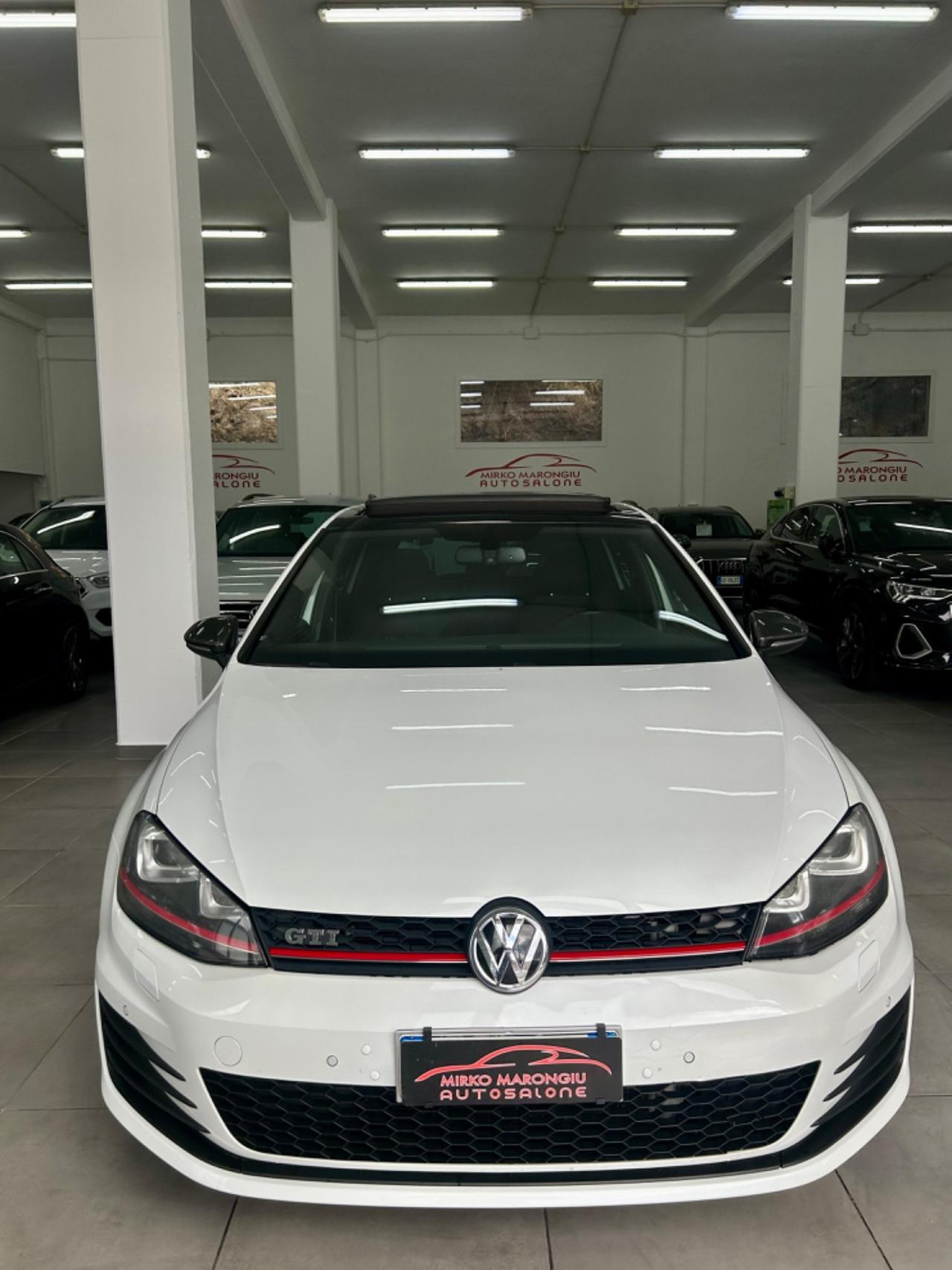 VW Golf 7 GTI 2.0 DSG tetto apribile FINANZIABILE