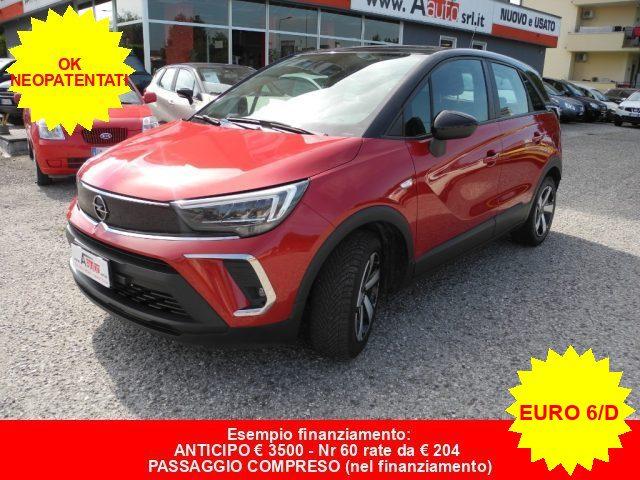 OPEL Crossland 1.2 12v S&S Edition -OkNeopaten.-UnicoPROPRIETARIO
