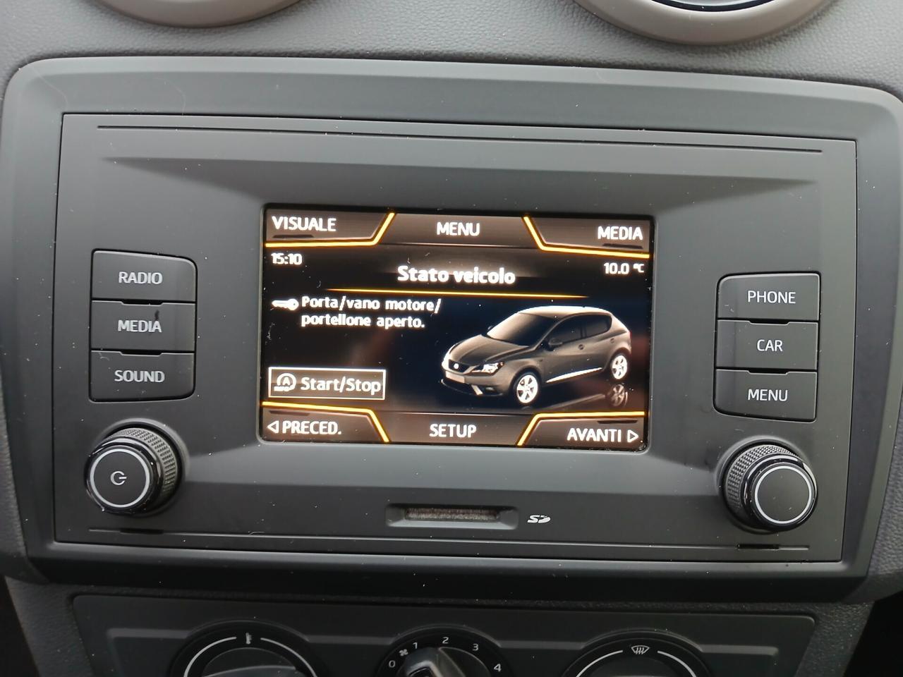 Seat Ibiza 1.4 TDI 90CV 5 PORTE 2017 SOL