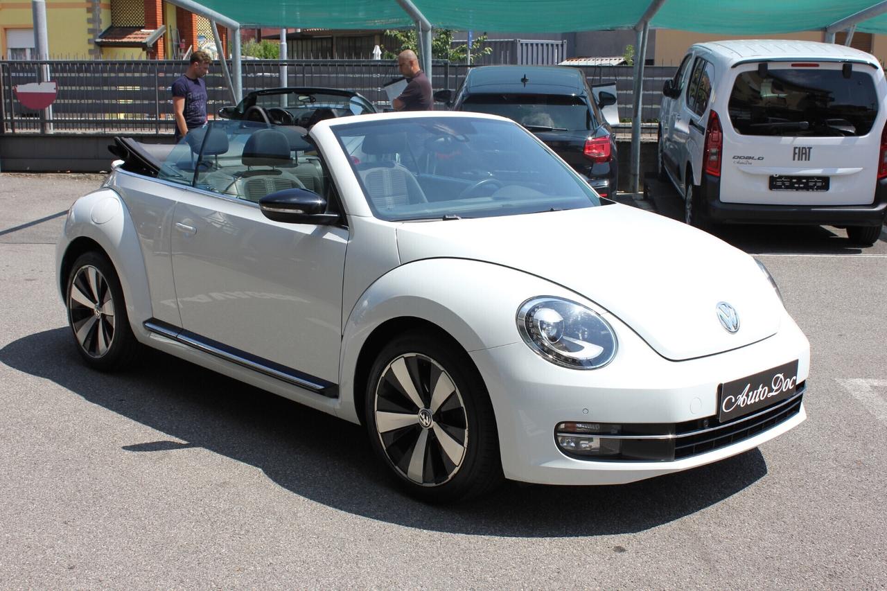 Volkswagen Maggiolino Cabrio R-CUP 1.4 TFSI 160CV NAVY UNICO PROPRIETARIO!!