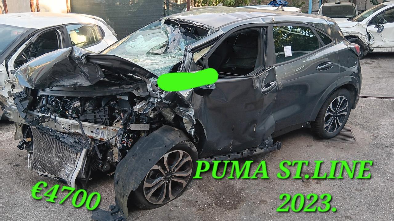 Ford Puma ST-Line incidentata sinistrata mondialcars 023