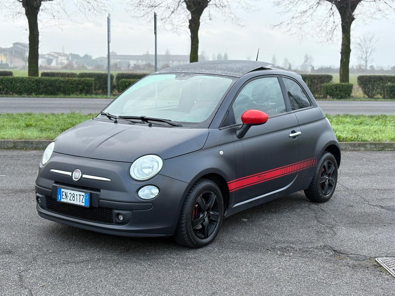 Fiat 500 1.3 Multijet 95 CV 2012 MATT BLACK