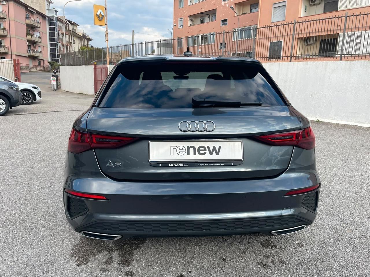 Audi A3 Sportback 35 1.5 TFSI mhev S tronic line edition 150 cv