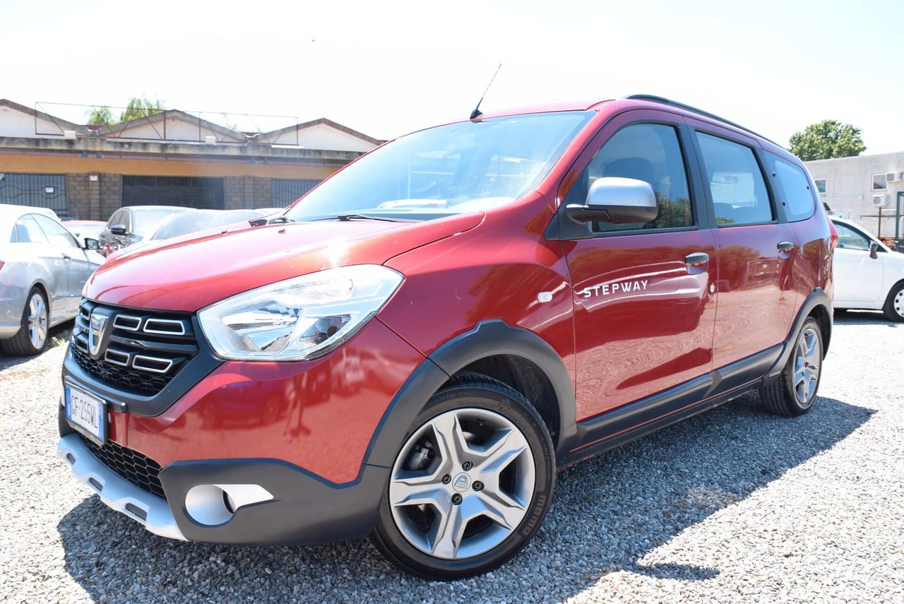 Dacia Lodgy 7 POSTI Stepway 1.5dCi 115CV FULL NAVI SENSORI CRUISE BT