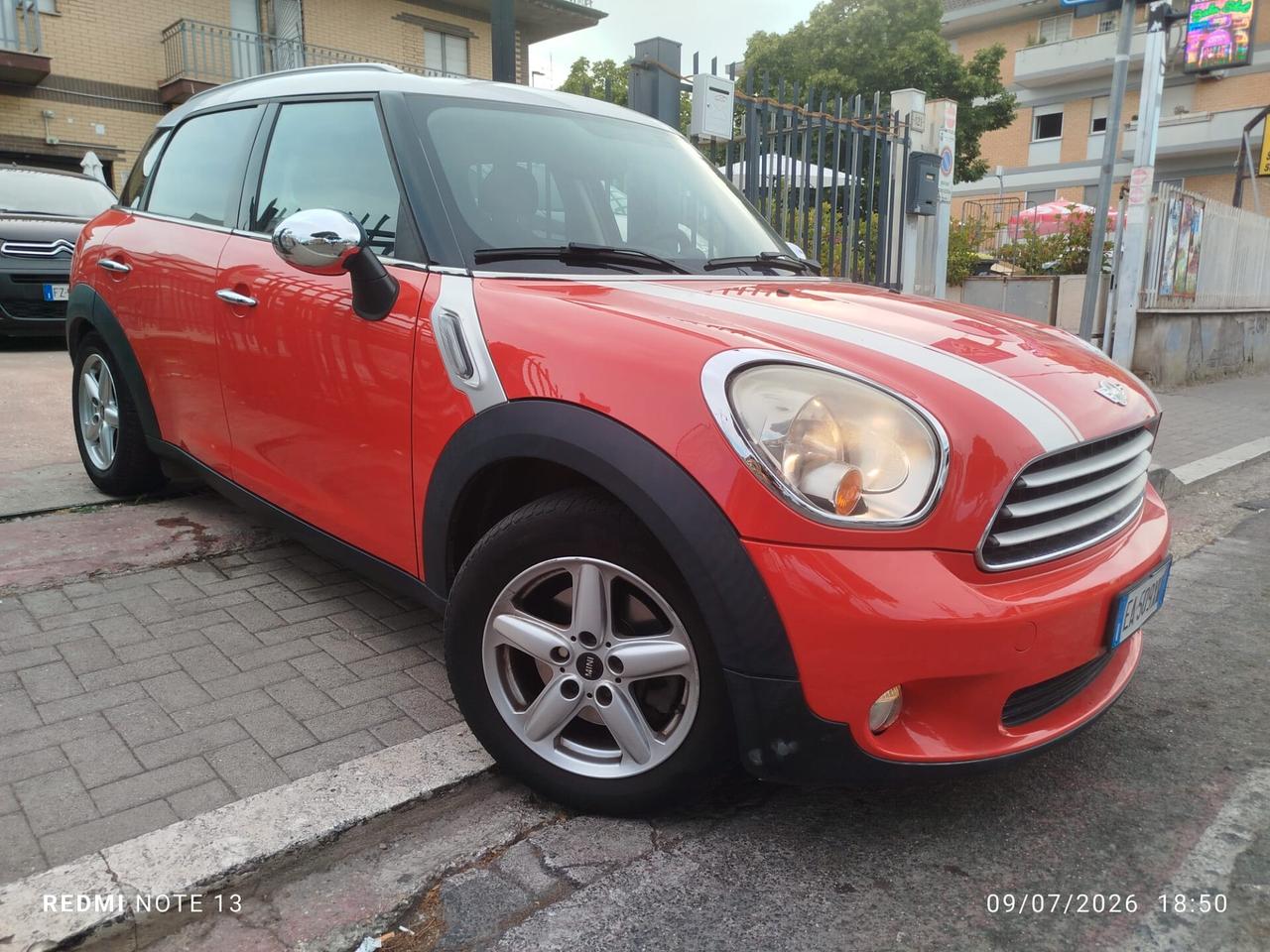 Mini Cooper Countryman 1.6-122cv KM CERTI- TAGLIANDATA- GARANZIA 12 MESI