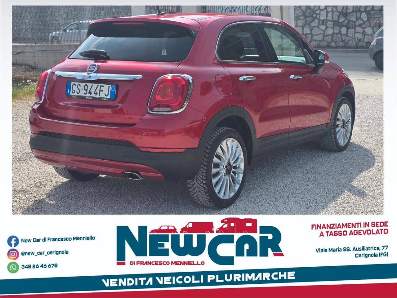 Fiat 500X 1.6 MultiJet 120 CV Lounge