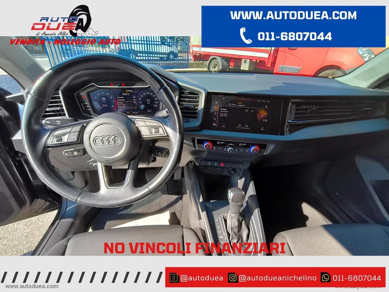 AUDI A1 SPB 25 TFSI S tronic Admired NO VINCOLI FINANZIARI