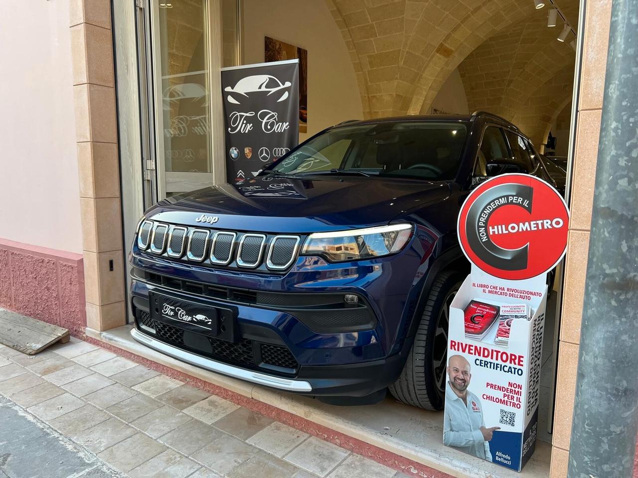 JEEP COMPASS 1.6 MJT LIMITED 130CV PELLE CAM OK NEOPATENTATI ANNO 2021