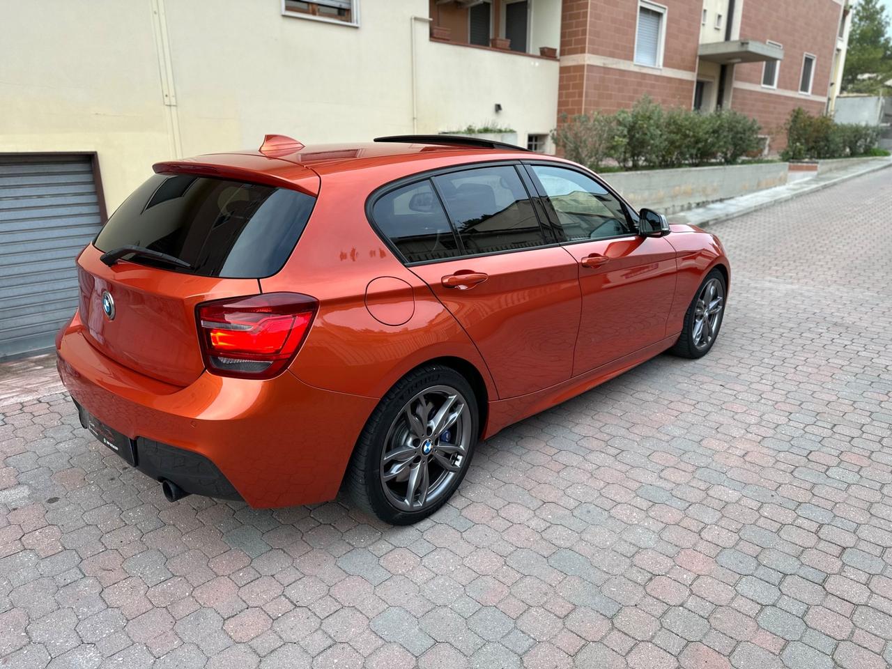 Bmw 135 M135i 3.0 turbo Manuale - Valencia orange -Tetto