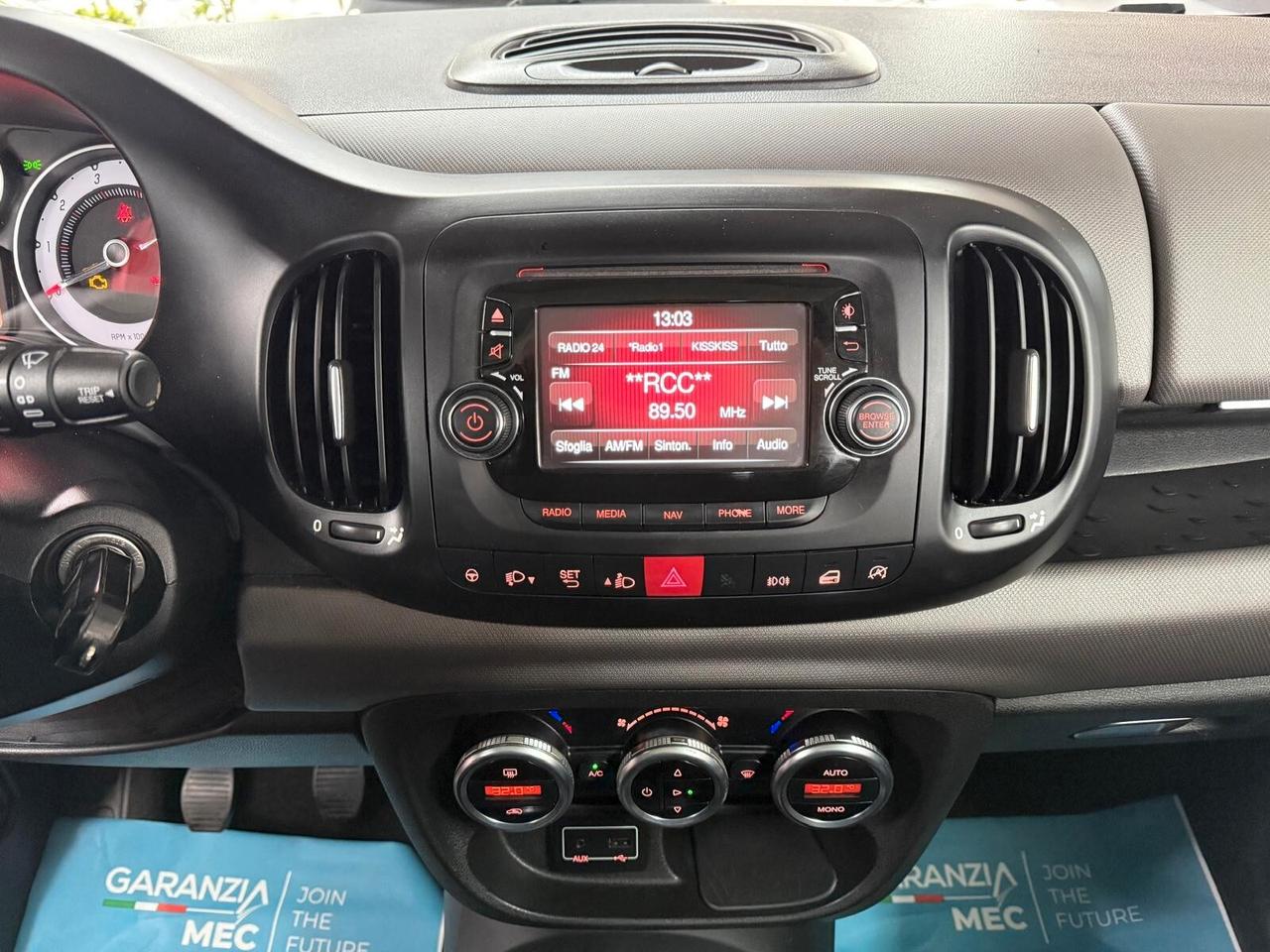 Fiat 500L Tetto panoramico*Cruise control*Bluetooth*Climatronic*Interni in alcantara*Navigatore Satellitare*