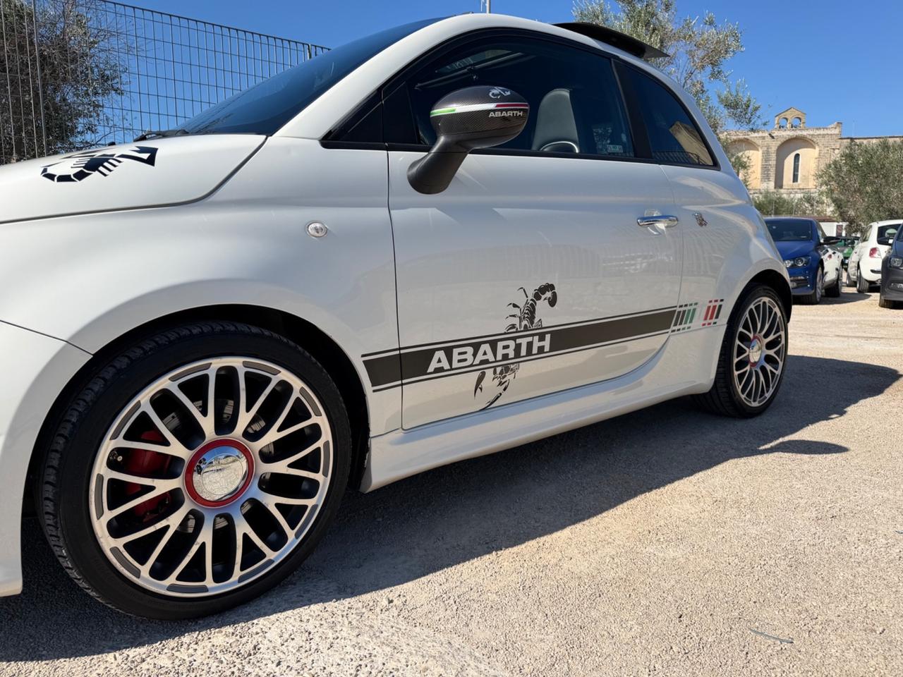 Abarth 500 1.4 Turbo T-Jet 135 cv-2012/TETTO/PELLE