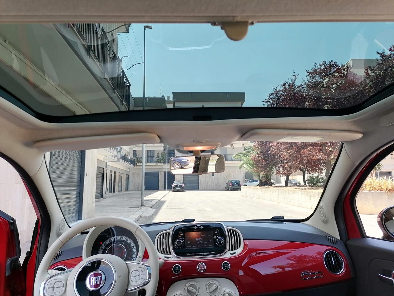 Fiat 500 1.2 BENZINA LOUNGE 51KW TETTO PANORAMICO 12/2015