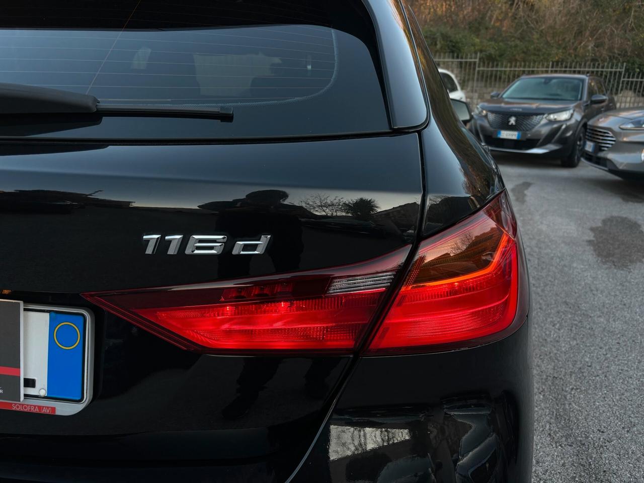 Bmw 116d 5p AUTOMATIC 116 CV Sport FULL- TOTAL BLACK km 99.000