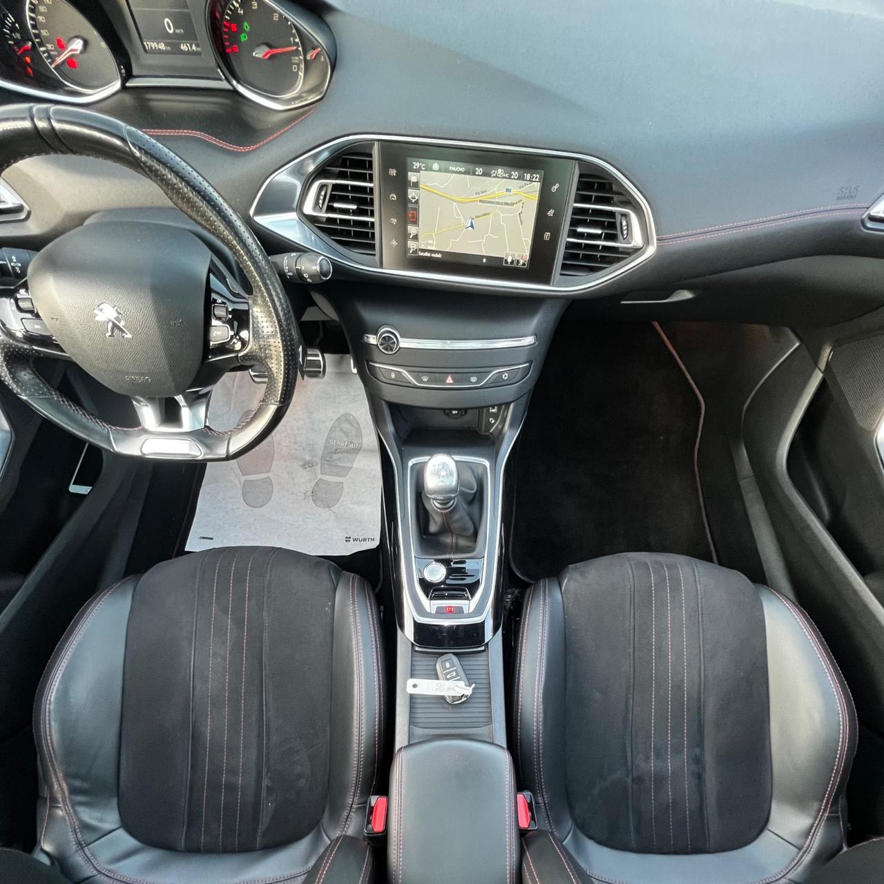 Peugeot 308 1.6 BlueHDi 120 S&S GT Line, UNICO PROPRIETARIO