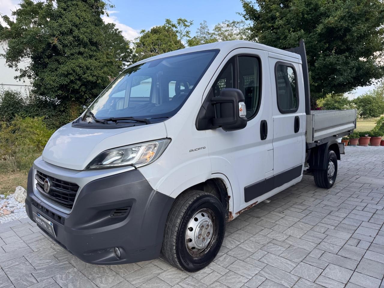 Fiat Ducato 2.3 Mjet 16V 115CV Cassone a sponde abbattibili doppia cabina OK NEOPATENTATI