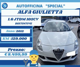 Alfa Romeo Giulietta 1.6 Jtdm-2 105 Cv Distinctive