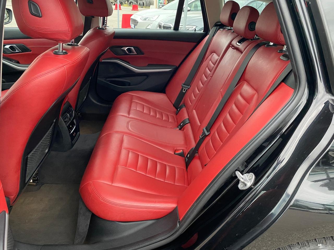Bmw 320d Sw Automatica Pelle Rossa Xenon