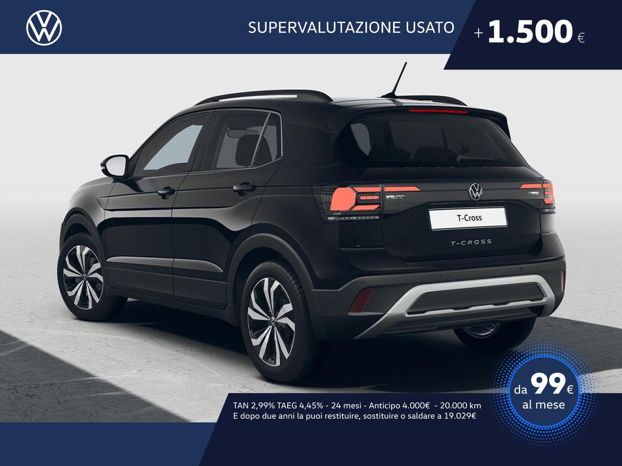 Volkswagen T-Cross 1.0 tsi edition plus 115cv