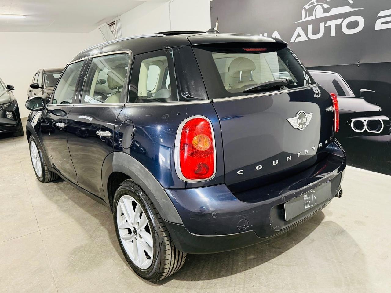 Mini COUNTRYMAN COOPER D ALL 4*1.6*111 CV*NEOPATENTATI*NAVI*TETTO*