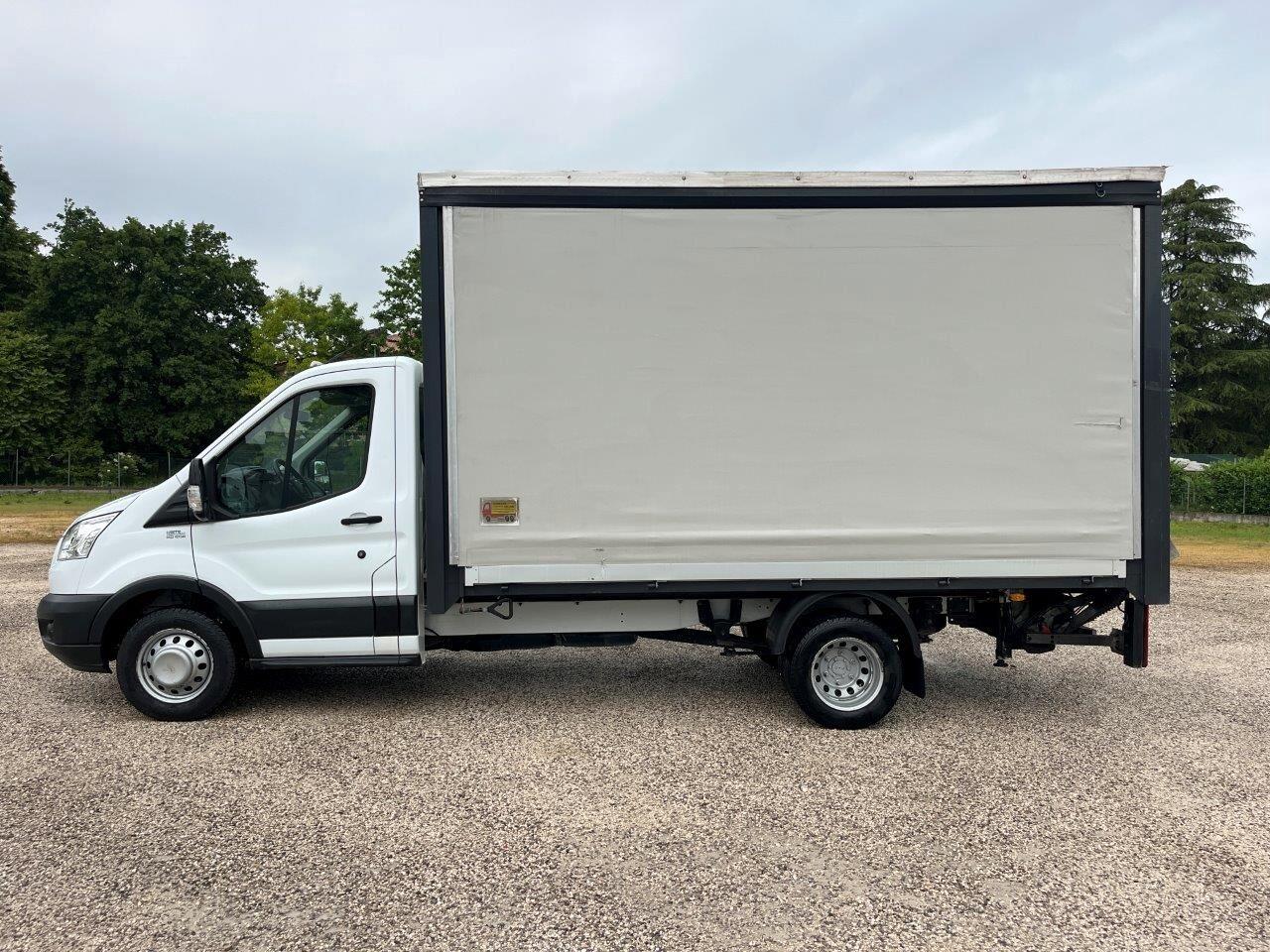 FORD TRANSIT 2.0 TDCI CASSONE CENTINE E SPONDA CARICATRICE