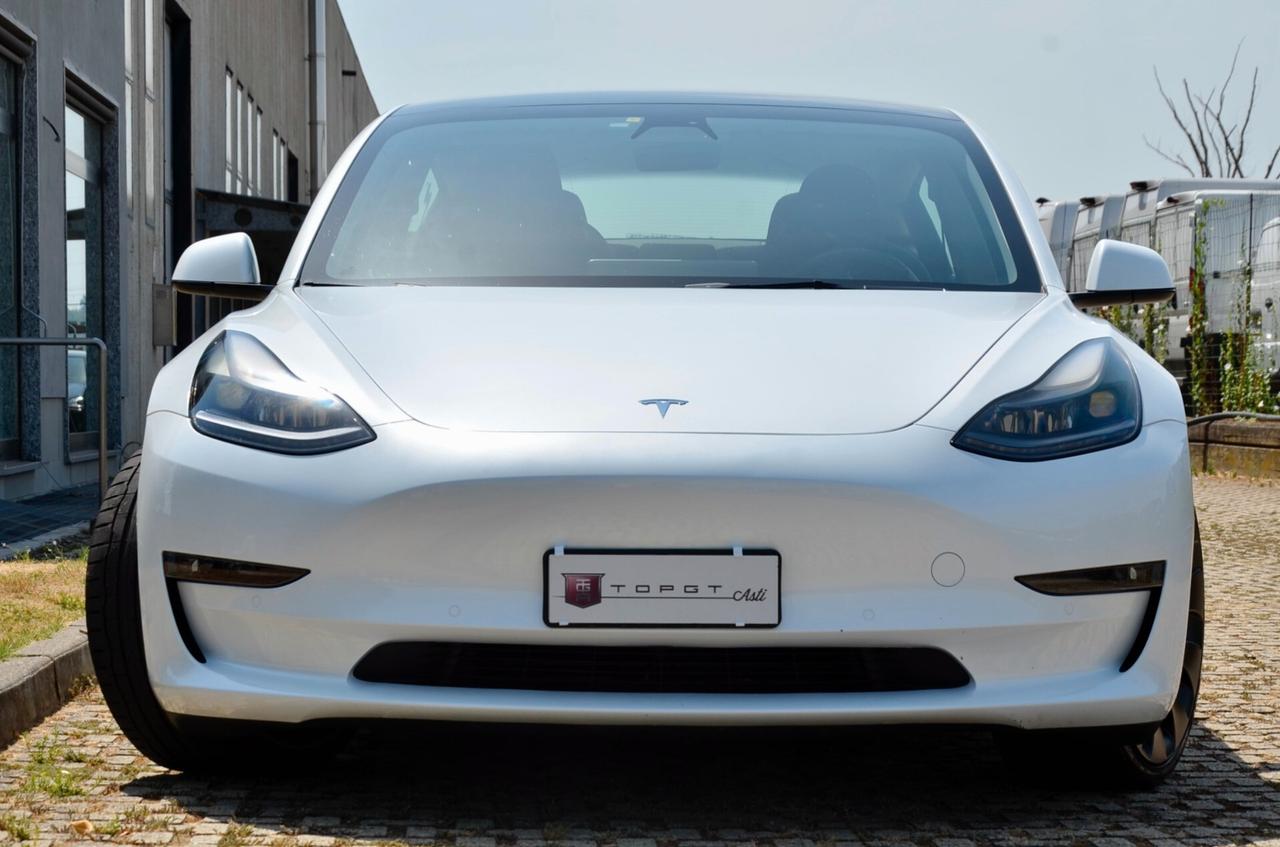TESLA MODEL 3 PERFORMANCE DUAL MOTOR AWD, UNICOPROPRIETARIO, UFF ITALIANA, 20", PERMUTE