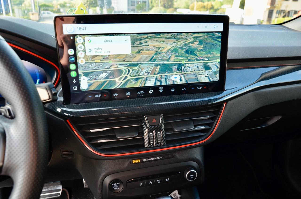 FORD FOCUS SW 1.0 t ECOBOOST HYBRID ST-LINE X 155cv AUTO, UNICOPROPRIETARIO, UFF ITALIANA, SERVICE FORD, EURO 6D, FULL LED, RETROCAMERA, PERMUTE