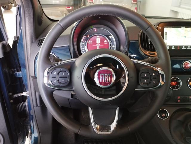 FIAT 500 Hybrid LOUNGE Clim.Aut-NAVI-CARPLAY-Tetto