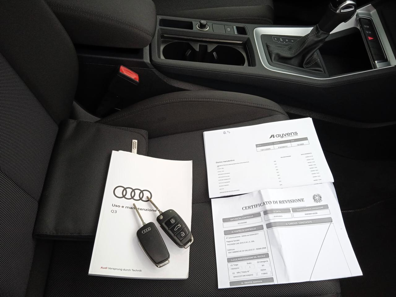 Audi Q3 35 TDI S tronic Advanced tetto apribilr elettrico.