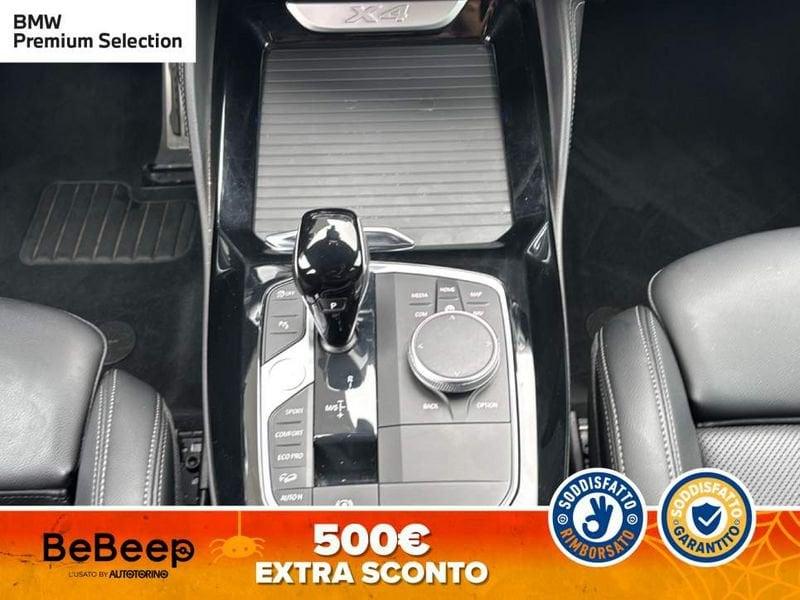 BMW X4 XDRIVE30D MHEV 48V MSPORT 286CV AUTO