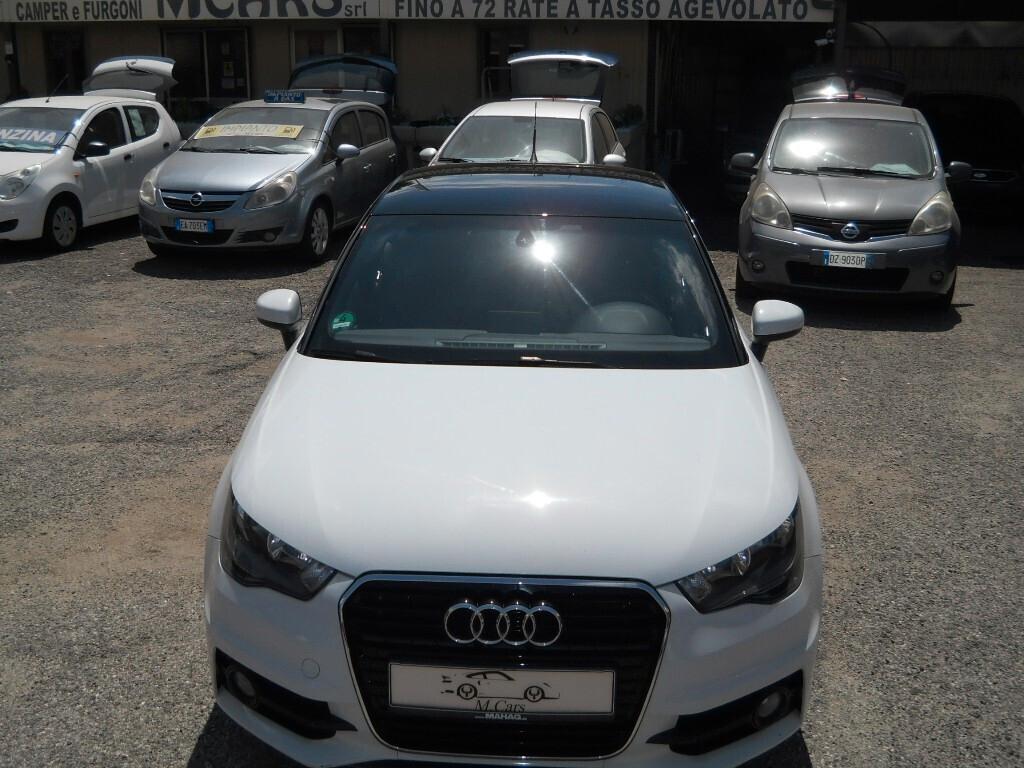 Audi A1 SPB 1.6 TDI 105 CV S-LINE- PELLE -NAVI- PLUS