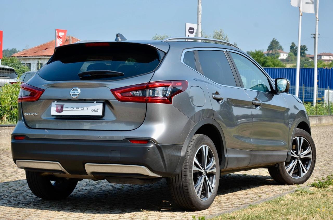 NISSAN QASHQAI 1.5 DCI N-CONNECTA 115cv, UNICOPROPRIETARIO, EURO 6D, SERVICE DIMOSTRABILI, TETTO, RETRO 360°, NAVI, PERMUTE