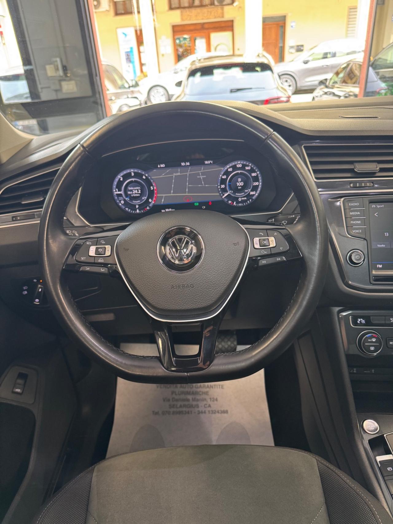 VW TIGUAN 2.0 240 CV 4MOTION R-LINE TETTO