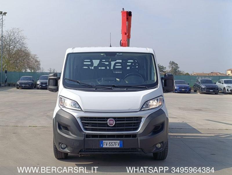 Fiat Ducato MAXI 35 LH1 2.3 Multijet 130CV 6M D.Cab.*GRU FASSI*CASSONE FISSO*