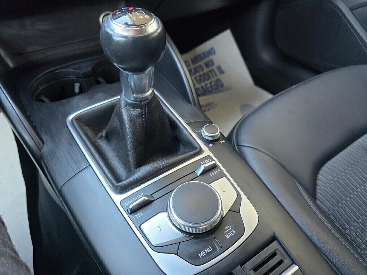 Audi A3 SPB 1.6 TDI 116 CV 2018 OK NEOPATENTATI