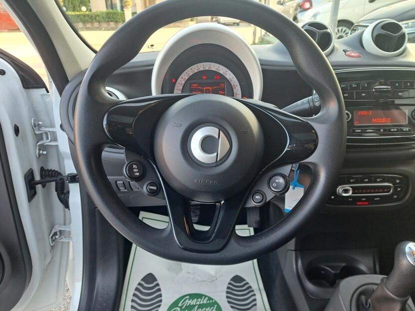 Smart ForFour 1.0 Passion Total White PELLE/TETTINO