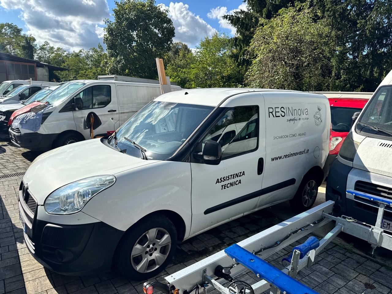 FURGONE FIAT DOBLO DA RIPARARE