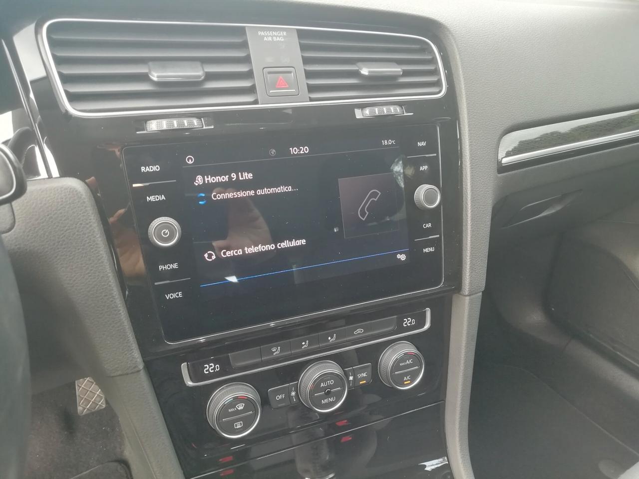 Volkswagen Golf 1.4 TGI 5p. Executive BlueMotion "UNICO PROPRIETARIO"