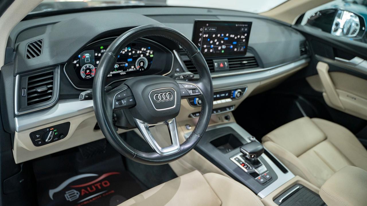 Audi Q5 40 2.0 TDI MHEV 20" S LINE CAMERA 360° PELLE XENO NAVI FULL OPTIONAL