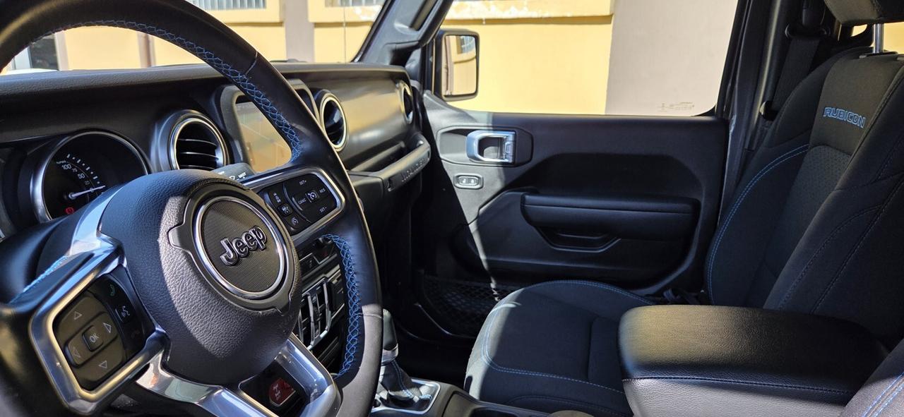 Jeep Wrangler Unlimited 2.0 PHEV 380 CV 4xe Rubicon 4WD - KM. 60000 CERTIFICATI !UNICO PROPRIETARIO