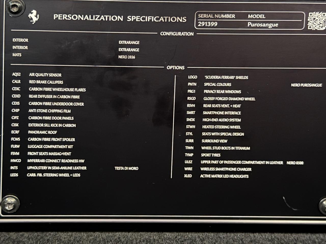 Ferrari Purosangue - PREZZO TOP EUROPA CON IVA