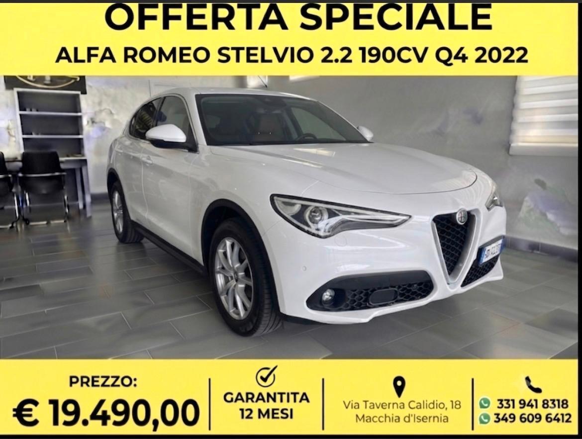 Alfa Romeo Stelvio 2.2 Turbodiesel 190 CV AT8 Q4 Ti