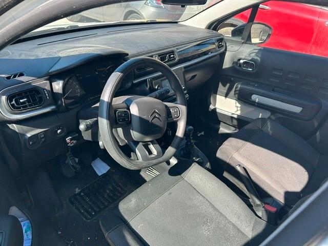 Citroen C3 BlueHDi 100 S&S Van Feel sinistrato incidentato