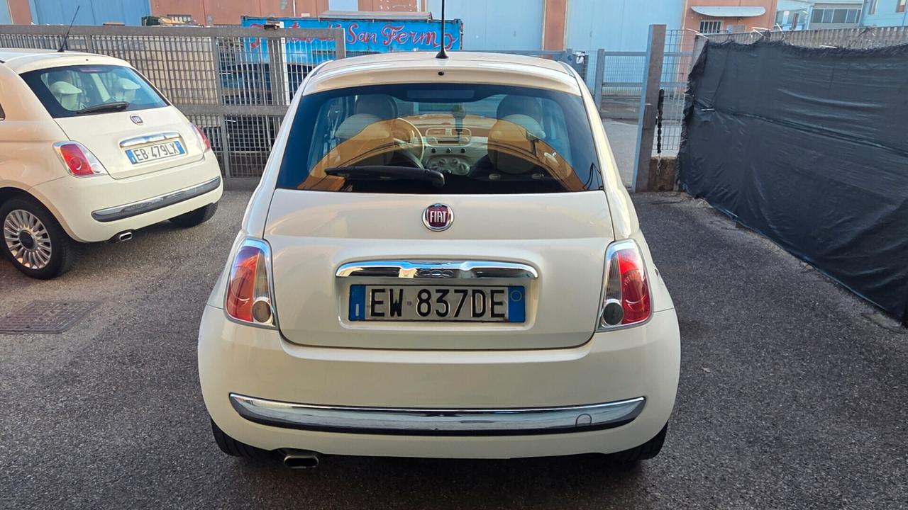 Fiat 500 1.2 GQ interni pelle