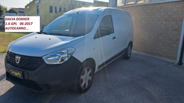 DACIA DOKKER 1.6 GPL ORIGINALE CASA MADRE FURGONE…