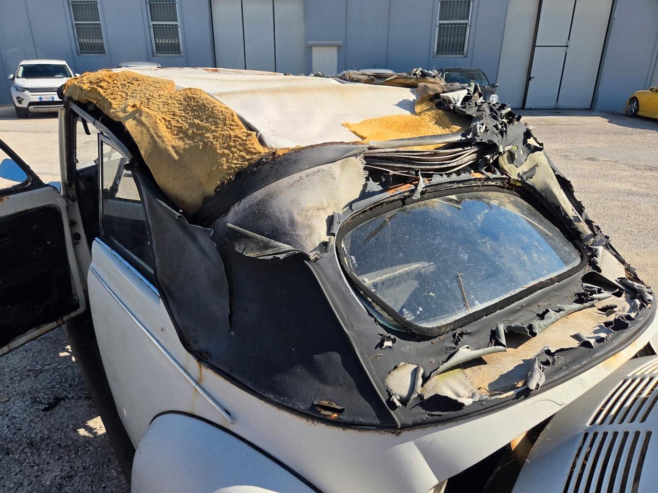 VW MAGGIOLONE CABRIO 1303 15D11 -PROGETTO DI RESTAURO -