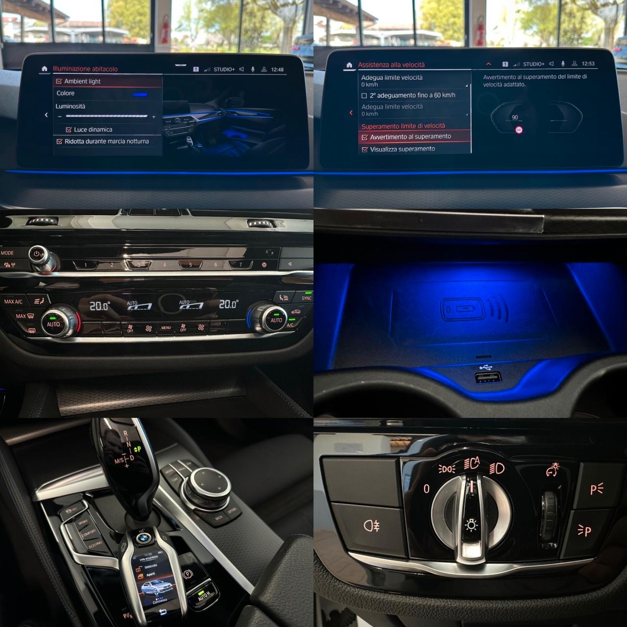 BMW 520D MHEV BERLINA MSPORT AUTO *TETTO*CARPLAY*LUCI*