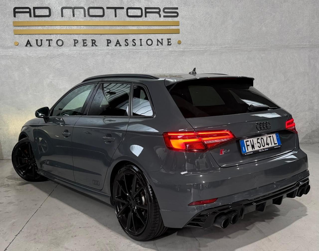 Audi S3 IVA ESPOSTA Cockpit scarico aspirazione Mappa