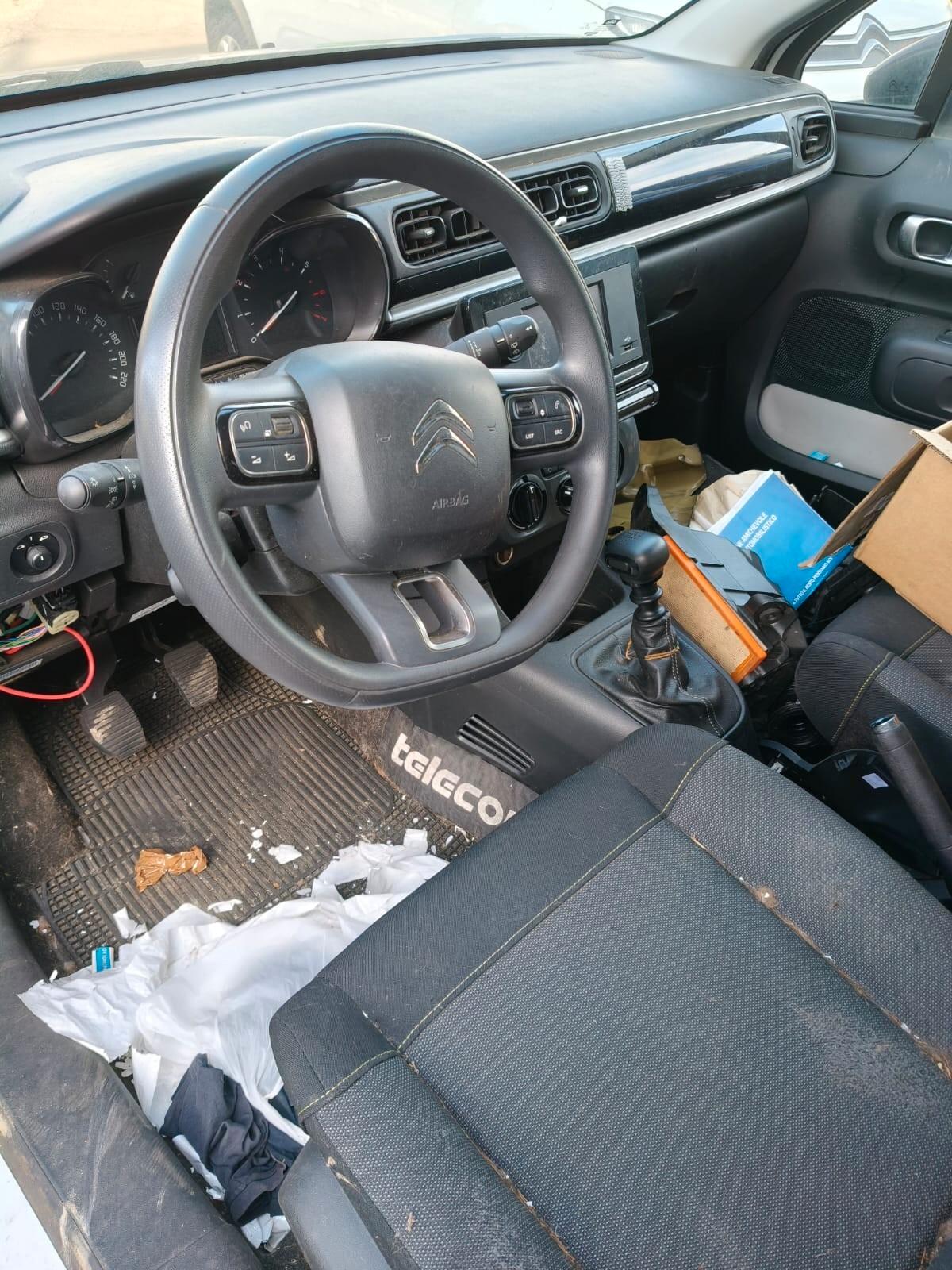 Citroen C3 BlueHDi 100 VAN 2 POSTI MOTORE ROTTO