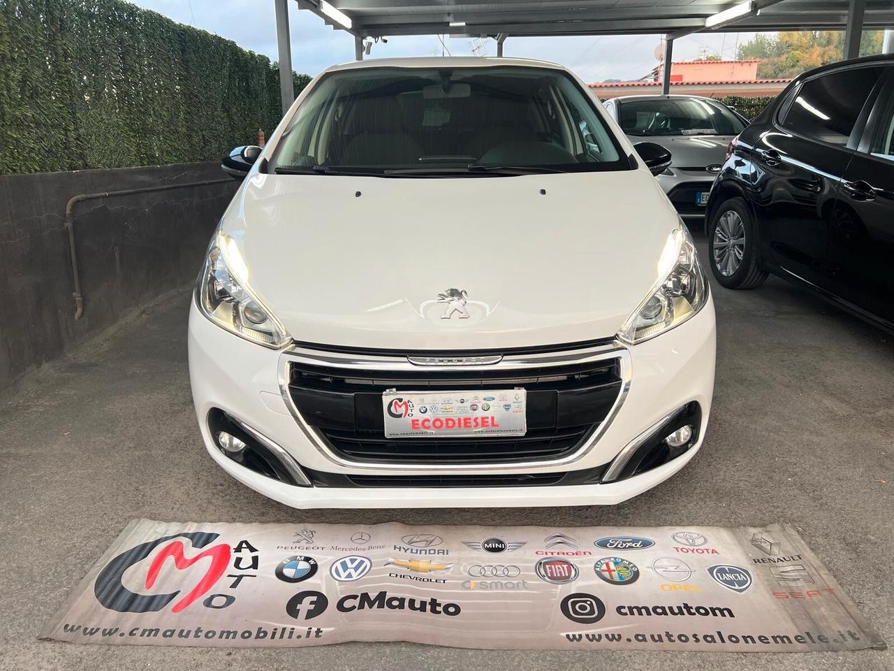 Peugeot 208 BlueHDi 75 5 porte Black Line 2018