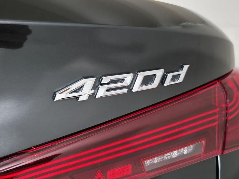 BMW Serie 4 G23 LCI 2024 Cabrio 420d Cabrio mhev 48V MSport Pro auto